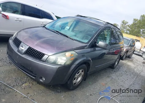 2004 Nissan Quest 3.5 Se z USA, uszkodzony, nr VIN 5N1BV28U14N370178